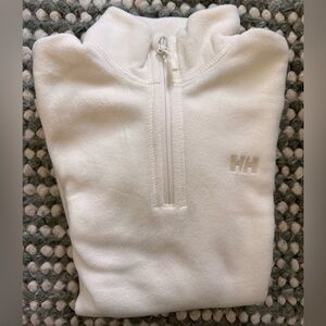 Helly Hansen Off-White Fleece Pullover Women’s Sz Sm